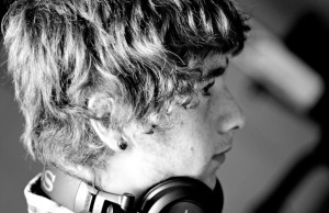 Nate Buck DJing
