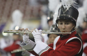This year the bands were not able to perform live in front of any audiences, including the marching band slots during home football games in the Dome.